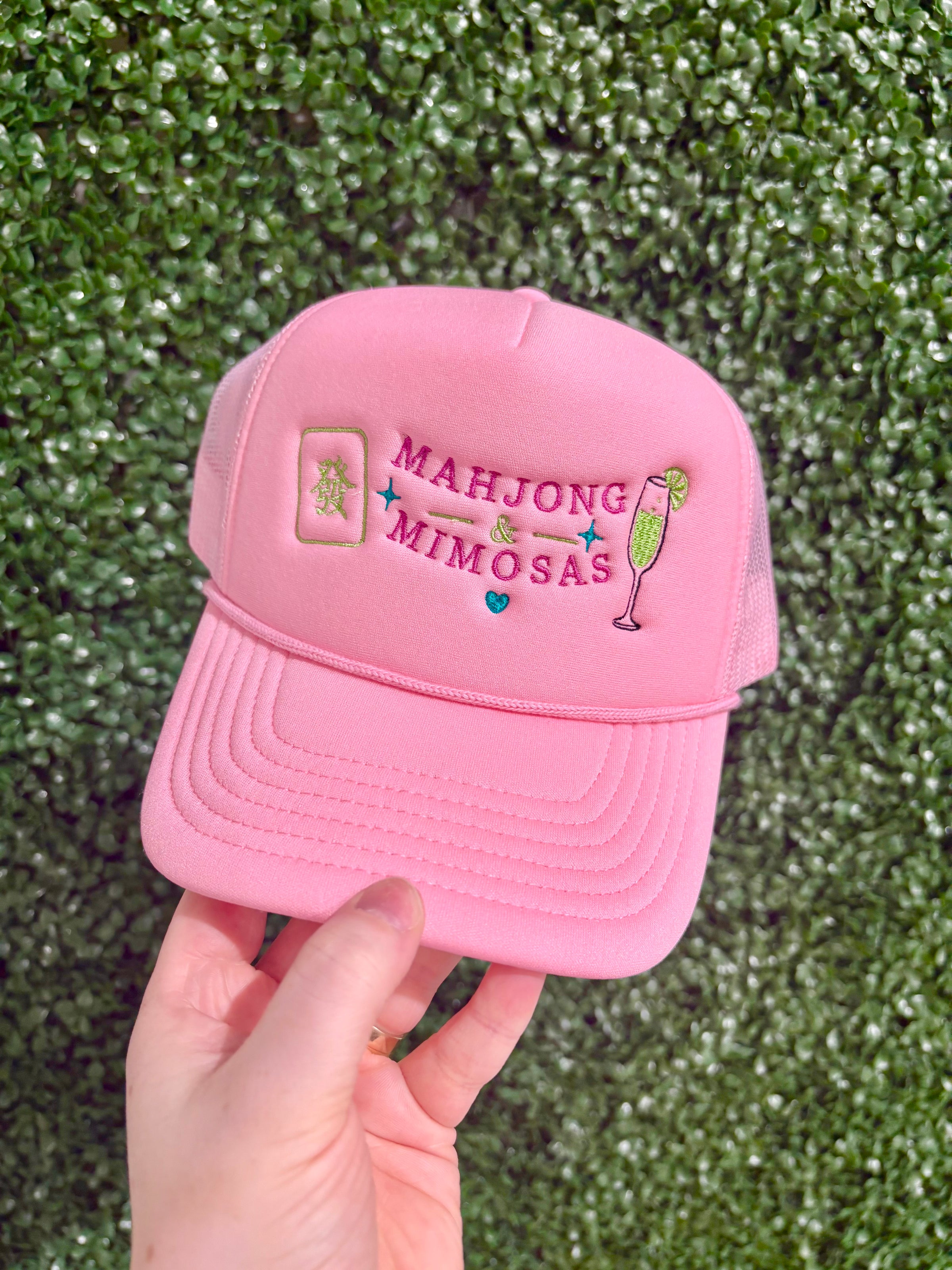 Mahjong And Mimosas Hat