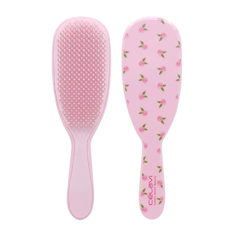Rose Petal Hair Brush
