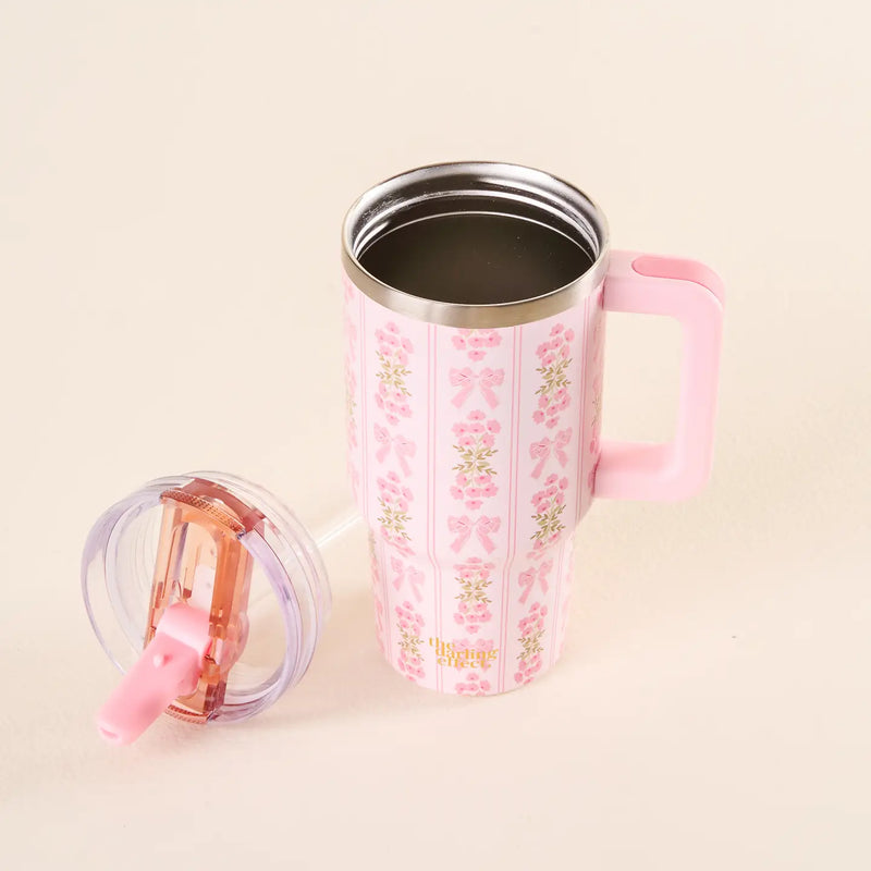 Oh So Fancy 20oz Lifestyle Flip Straw Tumbler