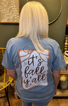 Happy Fall Y’all Tee - Denim