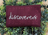 Custom Monotone School Spirit Embroidered Sweatshirt