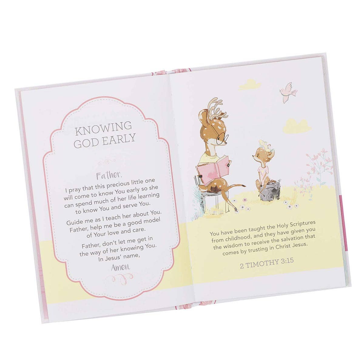 Christian Art Gifts - Kid Book Prayers for My Baby Girl Padded Hardcover