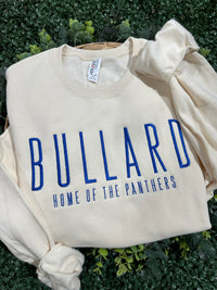 Bullard Home Of The Panthers Embroidered Sweatshirt