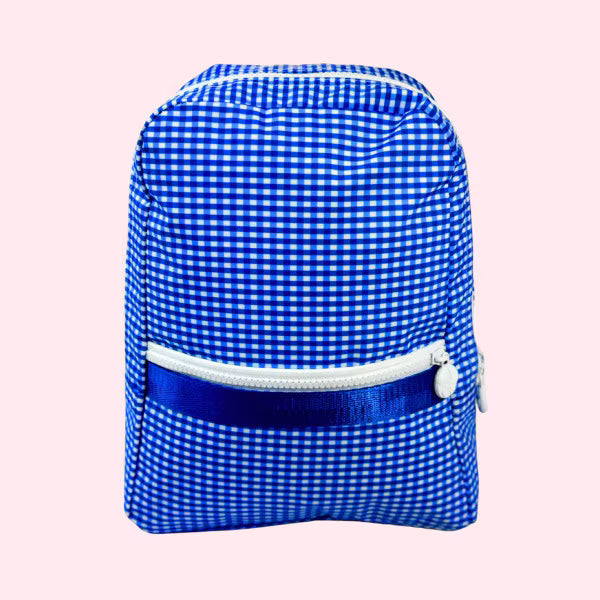 Electric Blue Small Backpack Wipeable