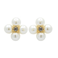 Petite Pearl Petal Studs