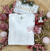 Santa Pocket Embroidered Tee
