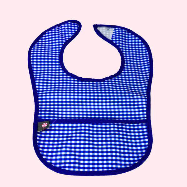 Oh Mint!  Electric Blue Bib