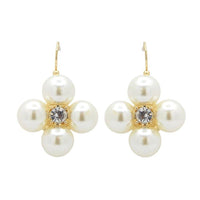 Pearl Petal Earrings