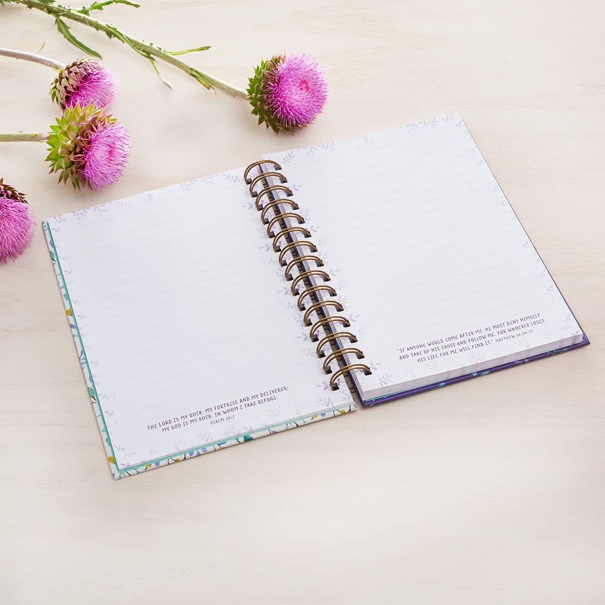 Christian Art Gifts I Can Do All This Large Wirebound Hardcover Journal
