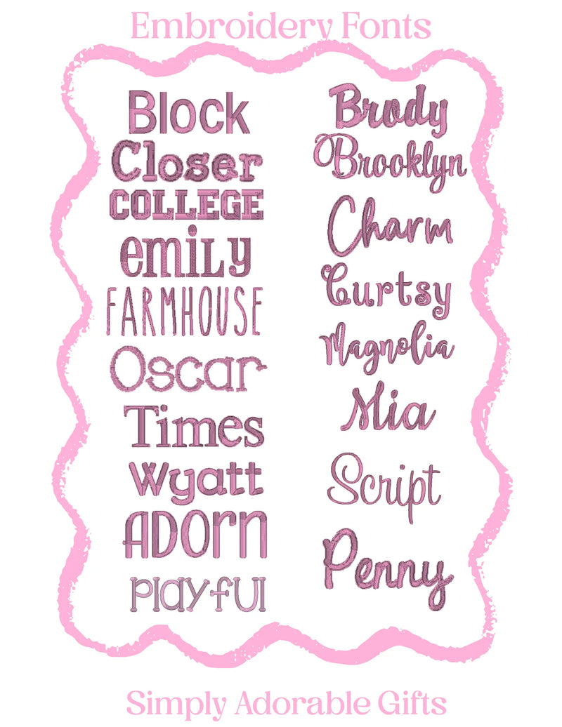 Monogrammed Crossbody / Belt Bag