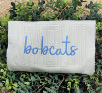 Custom Monotone School Spirit Embroidered Sweatshirt