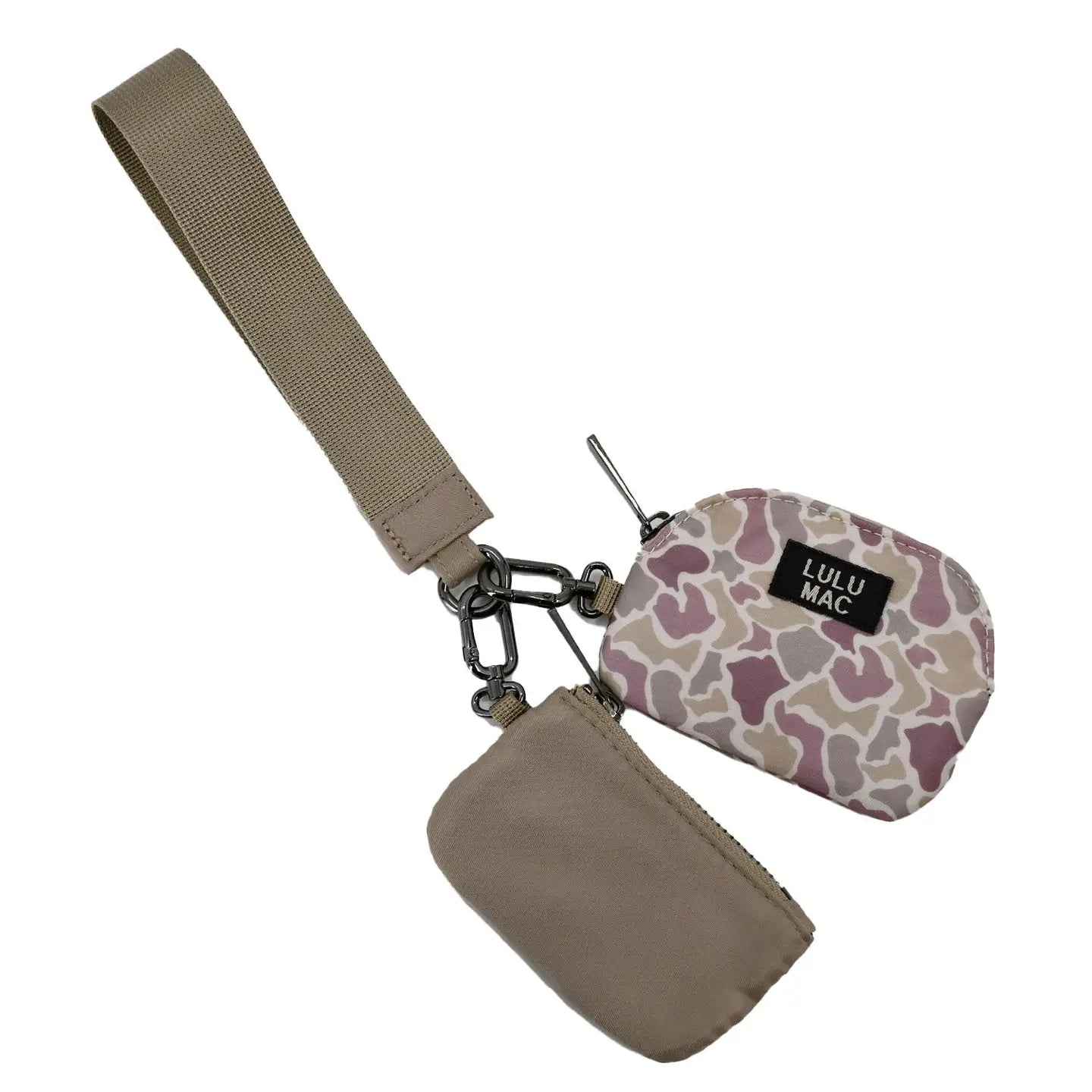 Lulu Mac Wristlet Wallet Duo - Green Camo