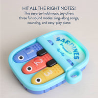 Itzy Ritzy - Bitzy Tunes™ Sardines - Light-up Interactive Piano Toy