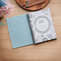 Christian Art Gifts - Coloring Book Spiral Prayers & Praises for Girls