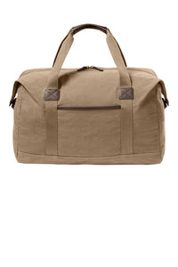 Washed Canvas Duffle