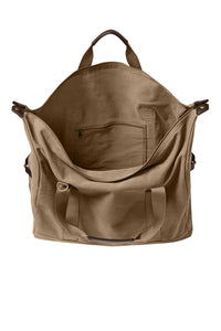 Washed Canvas Duffle