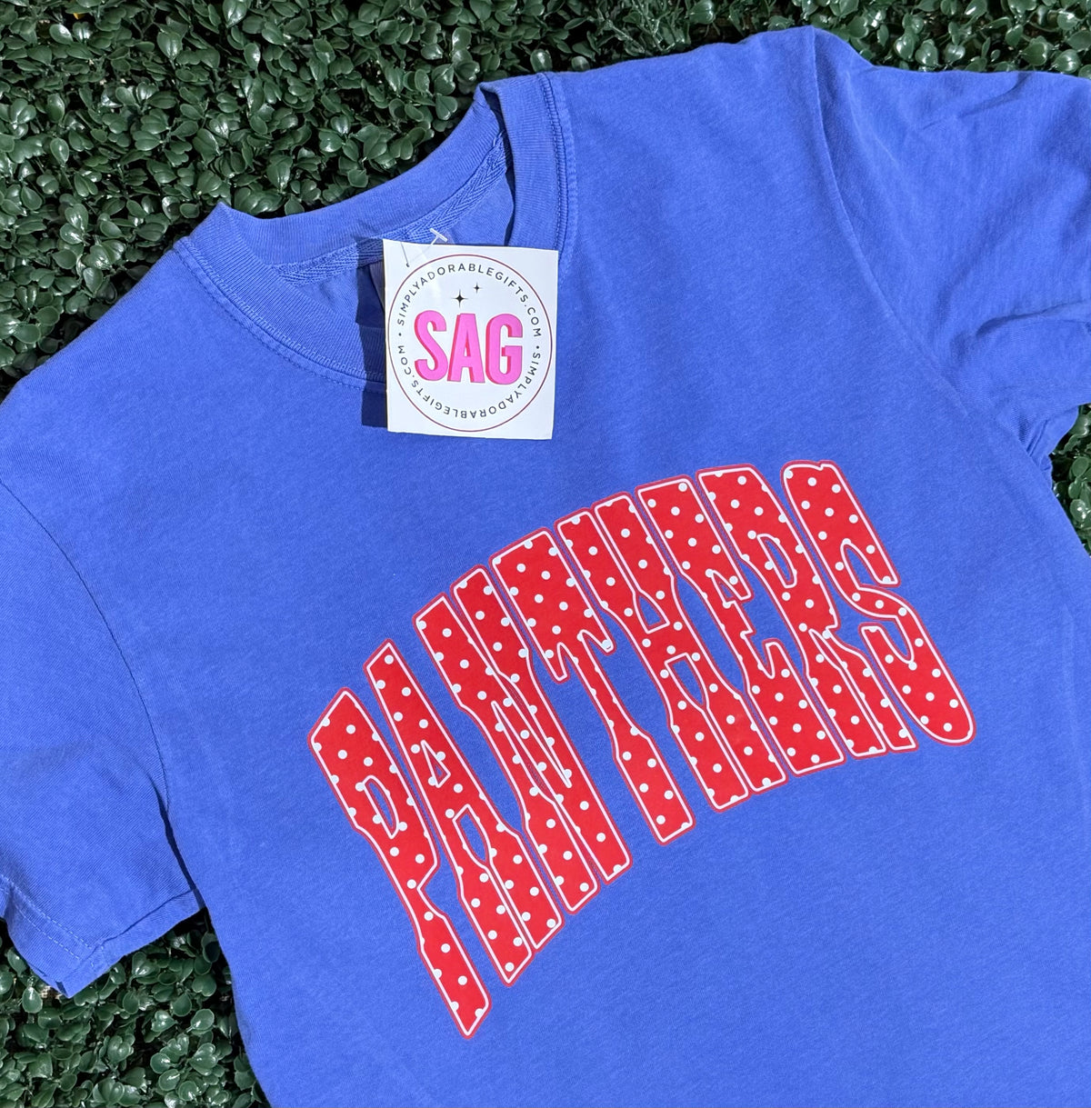 Panthers Polka Dot Tee