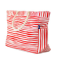 Red Stripe Durham Tote