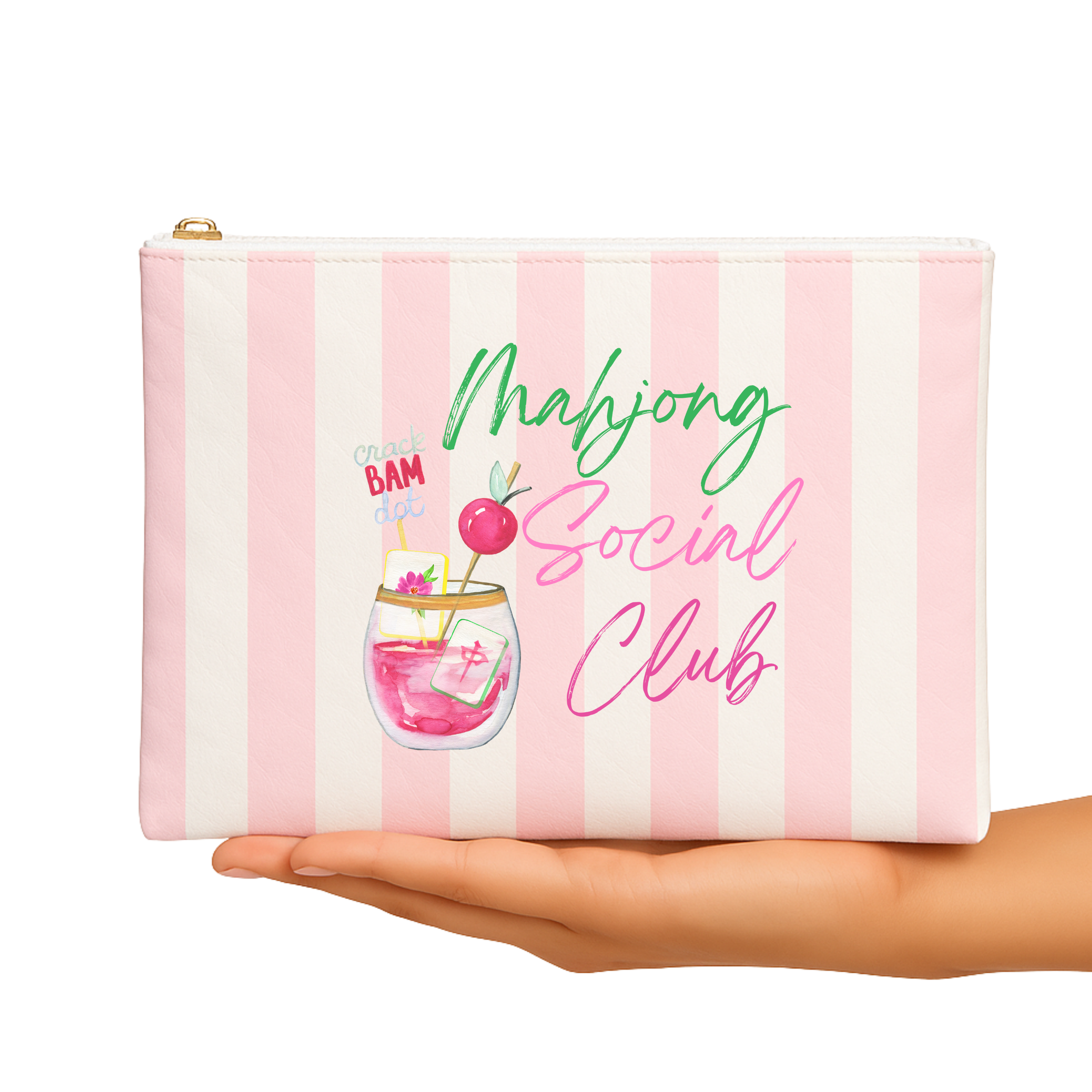 Mahjong Pouch | Mahjong Social Club Mahjong gift