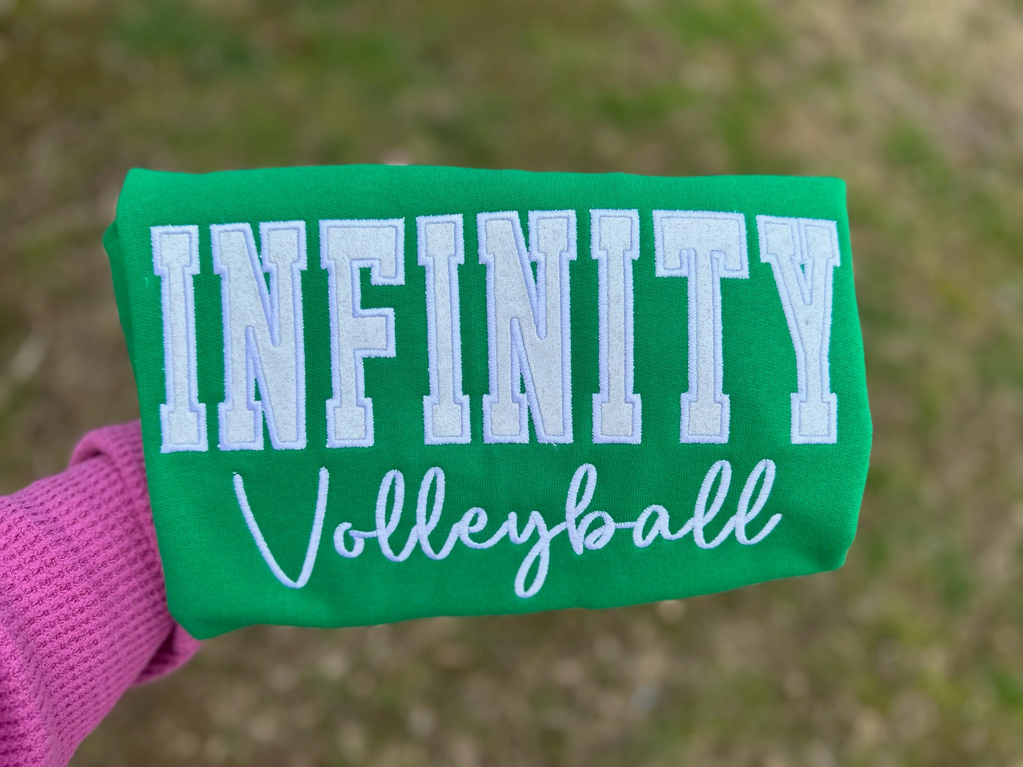 Custom Glitter Applique Team Shirt