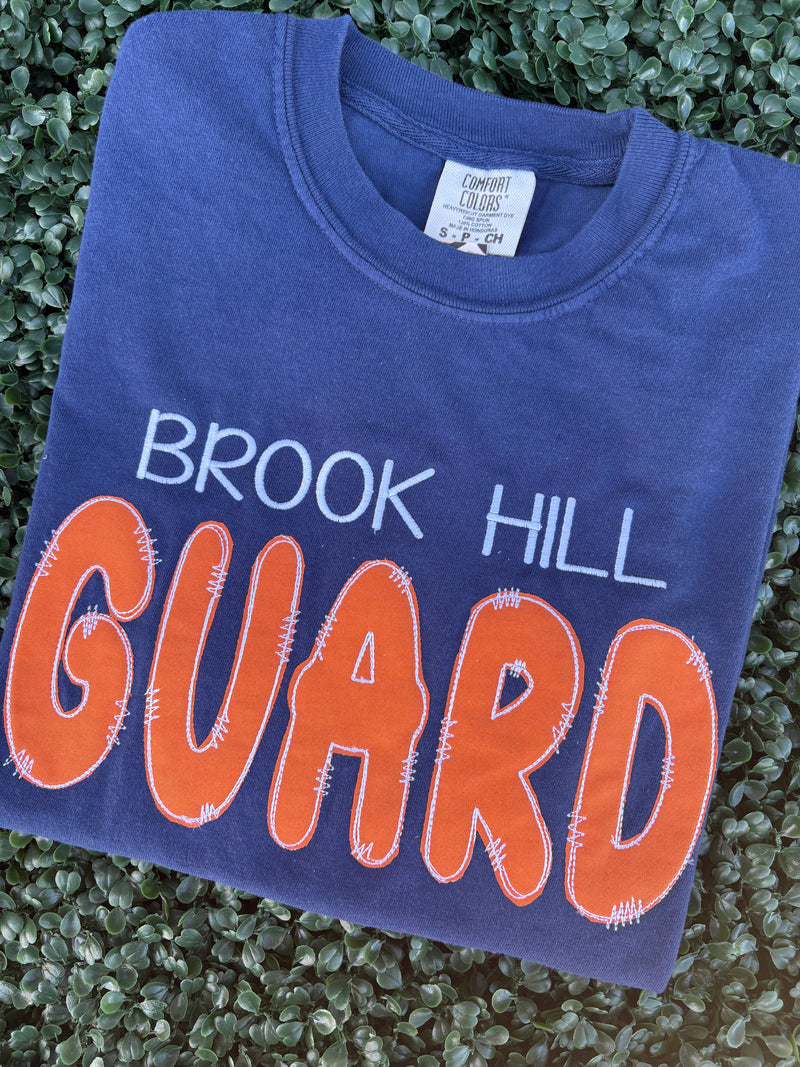 Brook Hill Guard Applique Stitch Tee