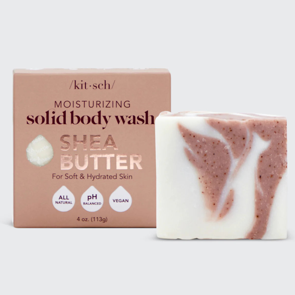 Kitsch Solid Shea Butter Body Wash
