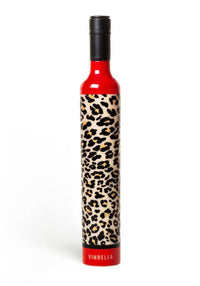 Vinrella - Leopard Print Bottle Umbrella