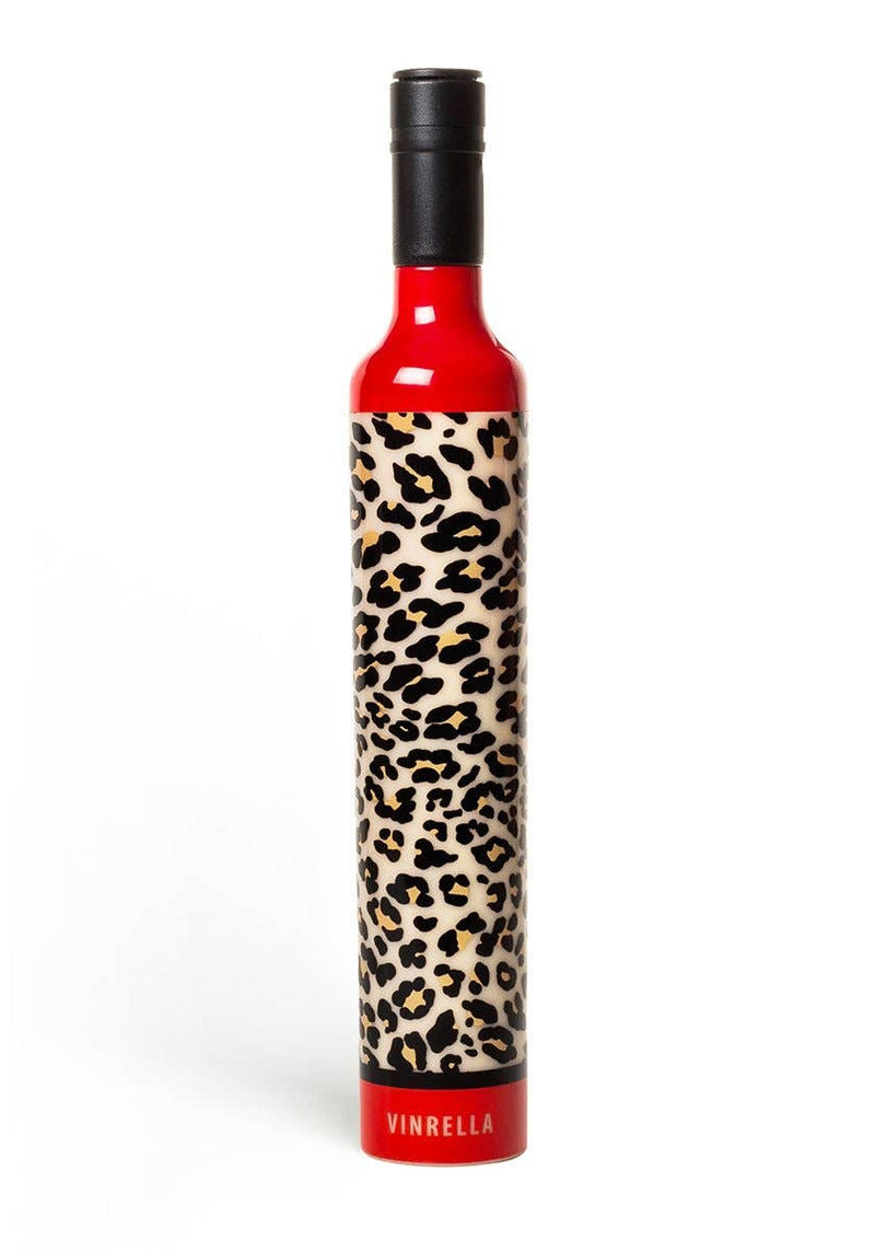 Vinrella - Leopard Print Bottle Umbrella