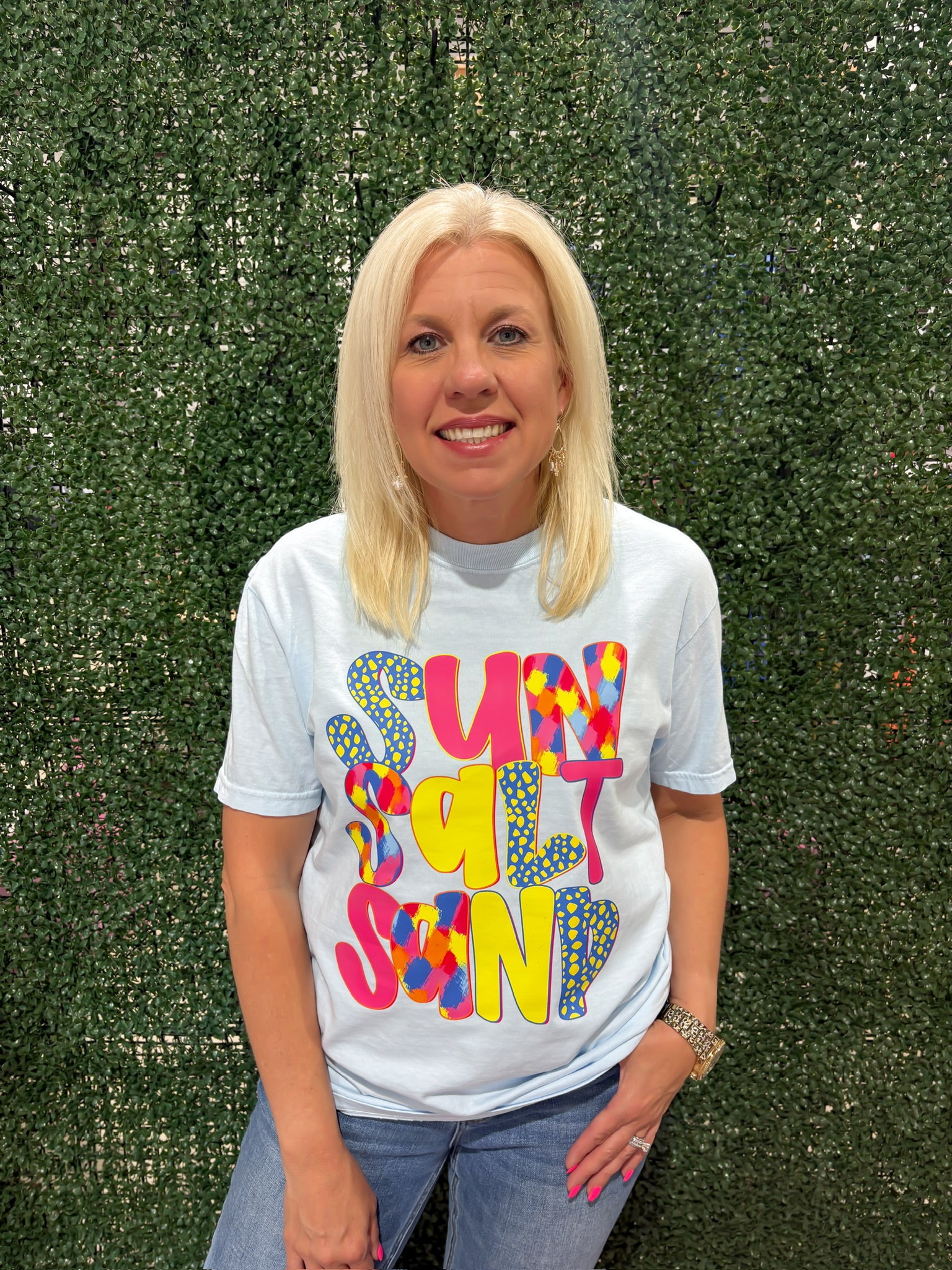 Sun Salt Sand Comfort Color Tee