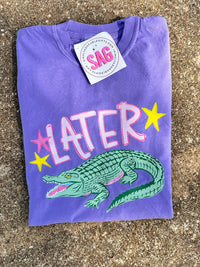 Later Gator After While Crocodile Tee
