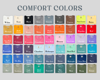 Customizable Coquette God Is Good Embroidered Comfort Color Tee