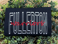 Custom Monotone School Spirit Embroidered Sweatshirt