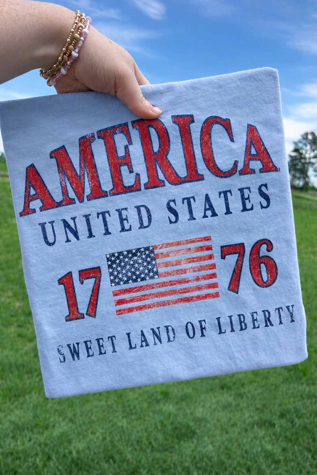 America Sweet Land 1776 Tee