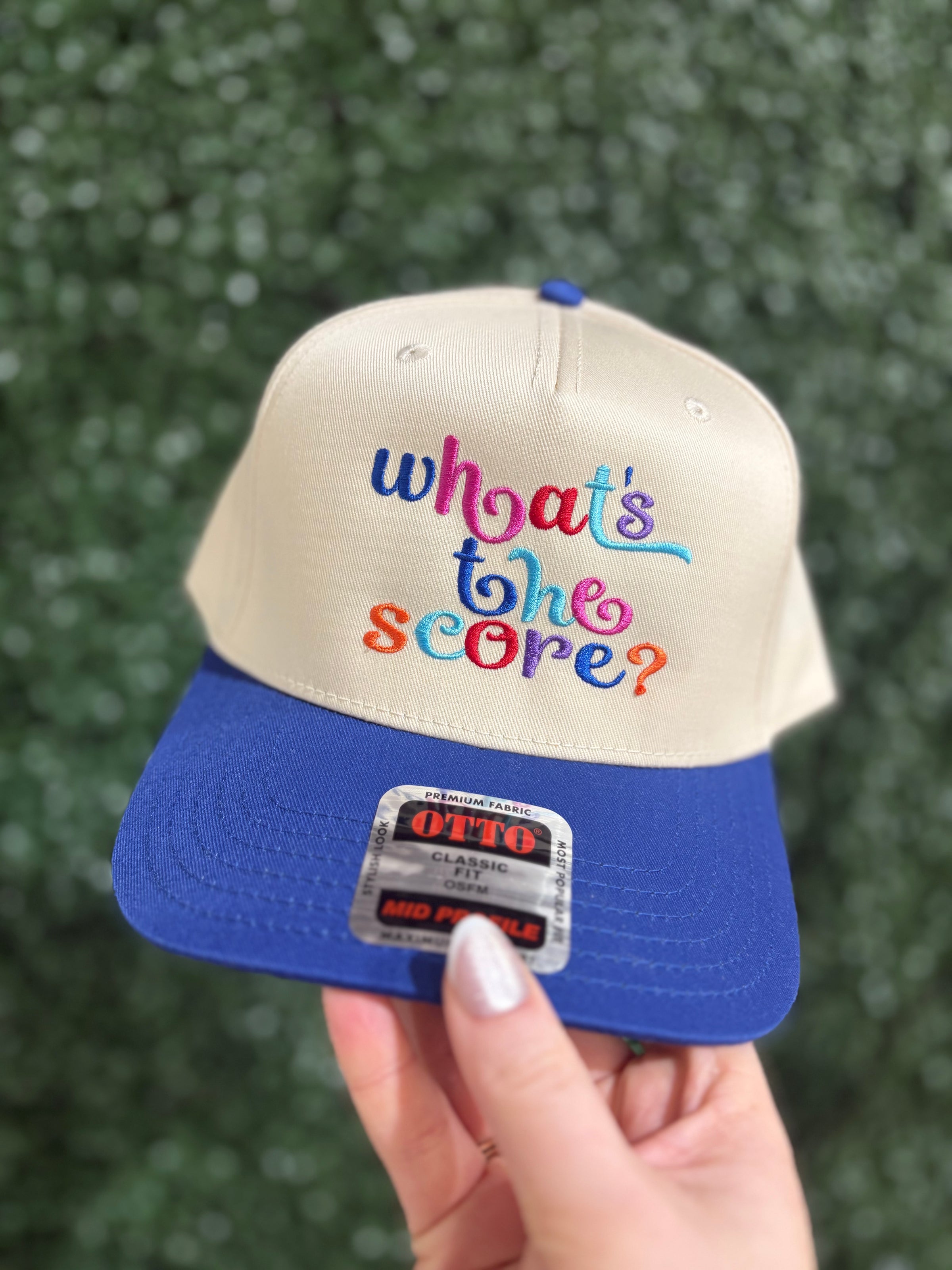 What’s The Score Hat