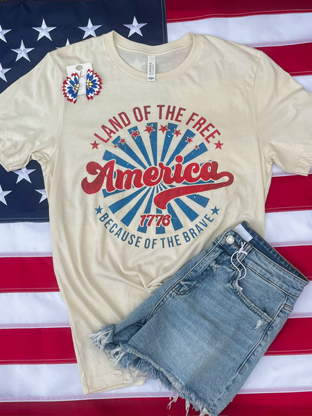 Land of the Free America T-Shirt
