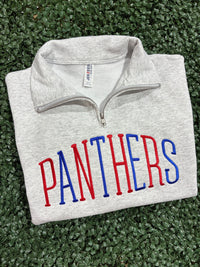 Panthers Embroidered Quarter Zip