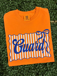 Guard Stripe Bow Tee