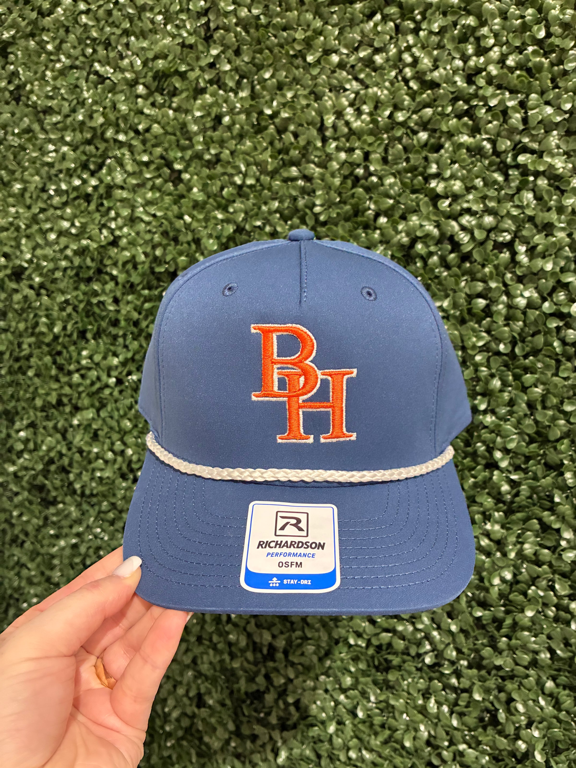 Puff BH Embroidered Richardson SnapBack Rope Hat