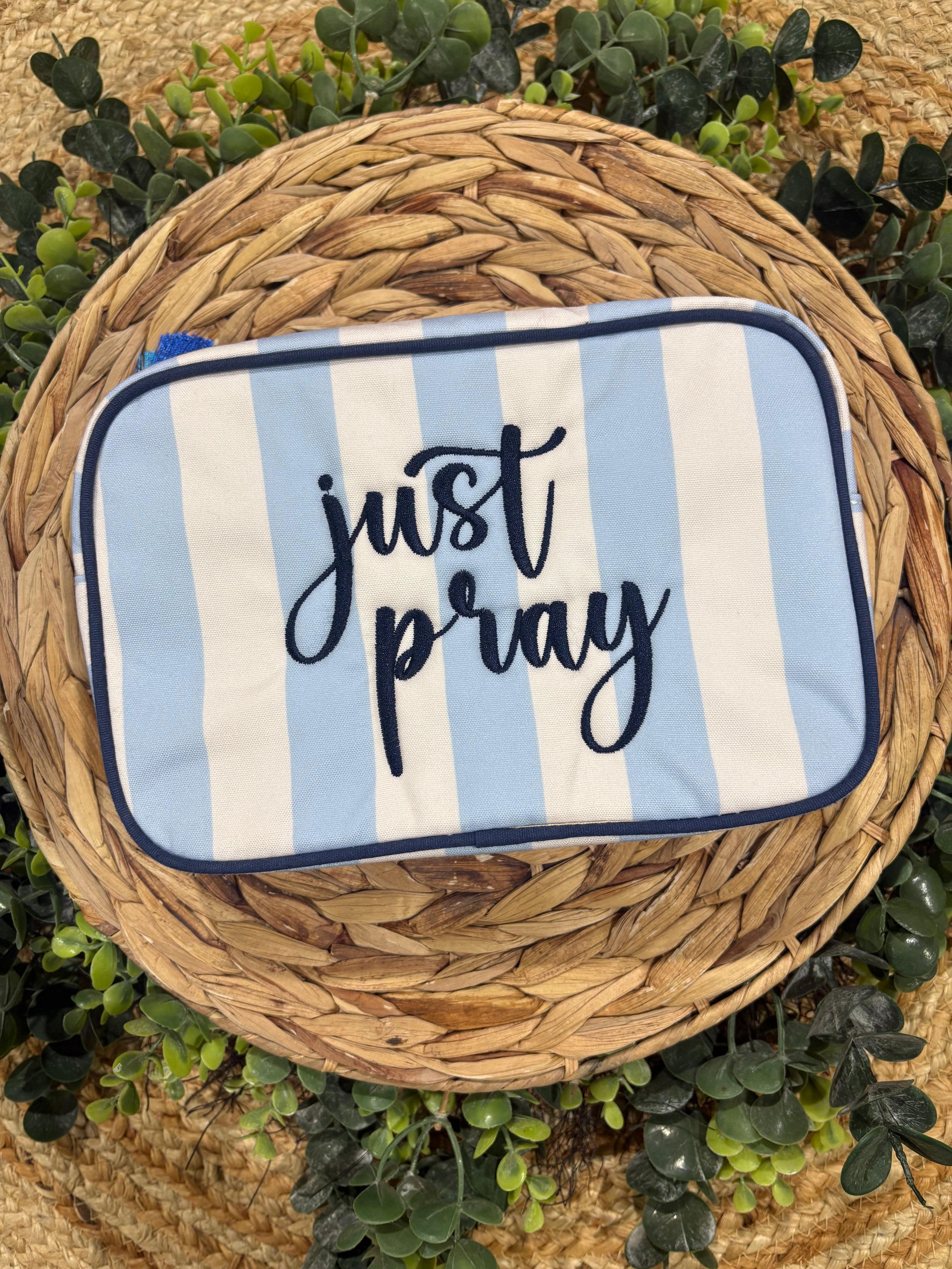 Just Pray Cosmetic Bag