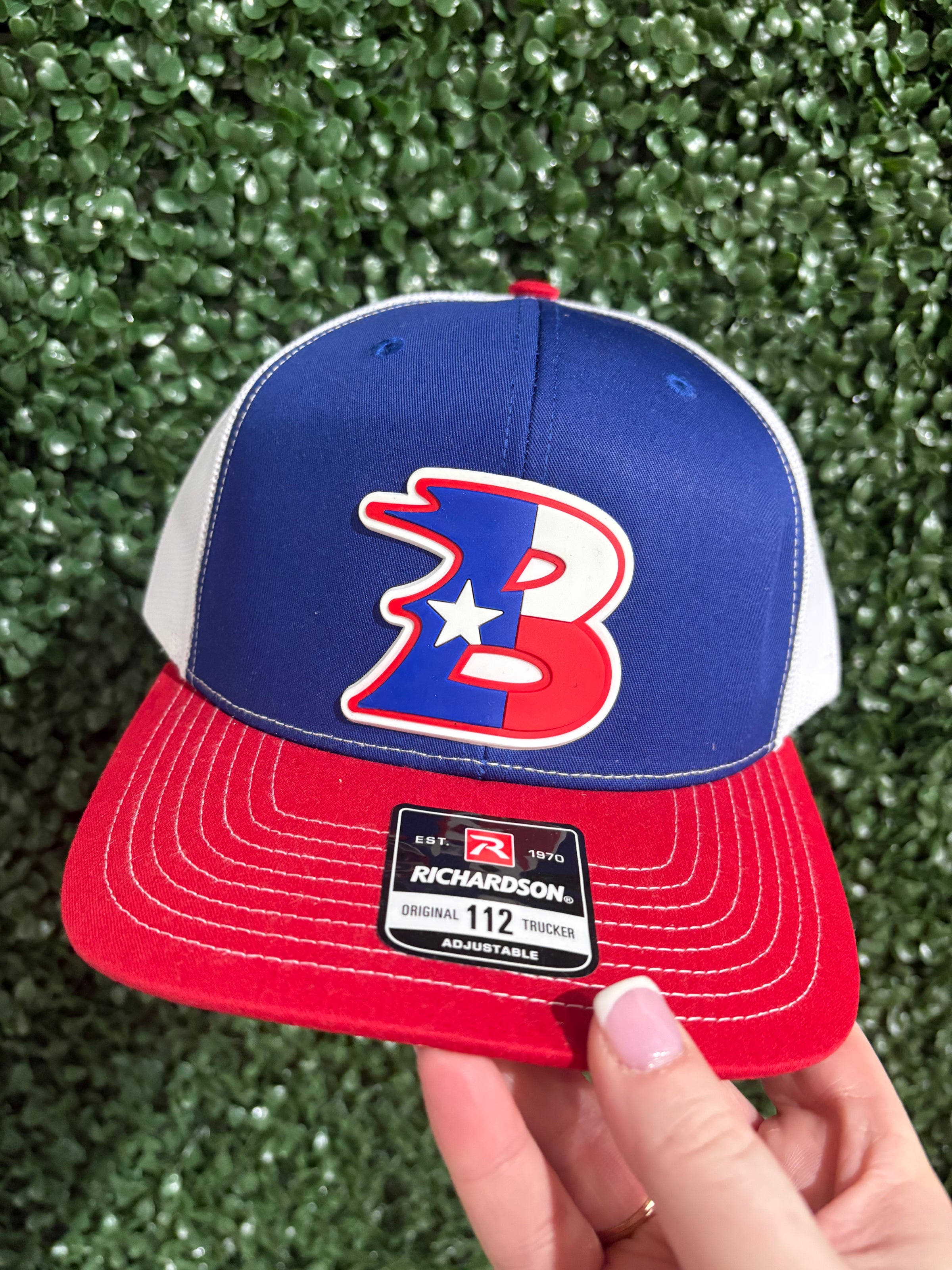 Bullard B Silicone Patch Richardson 112 - Red White Blue
