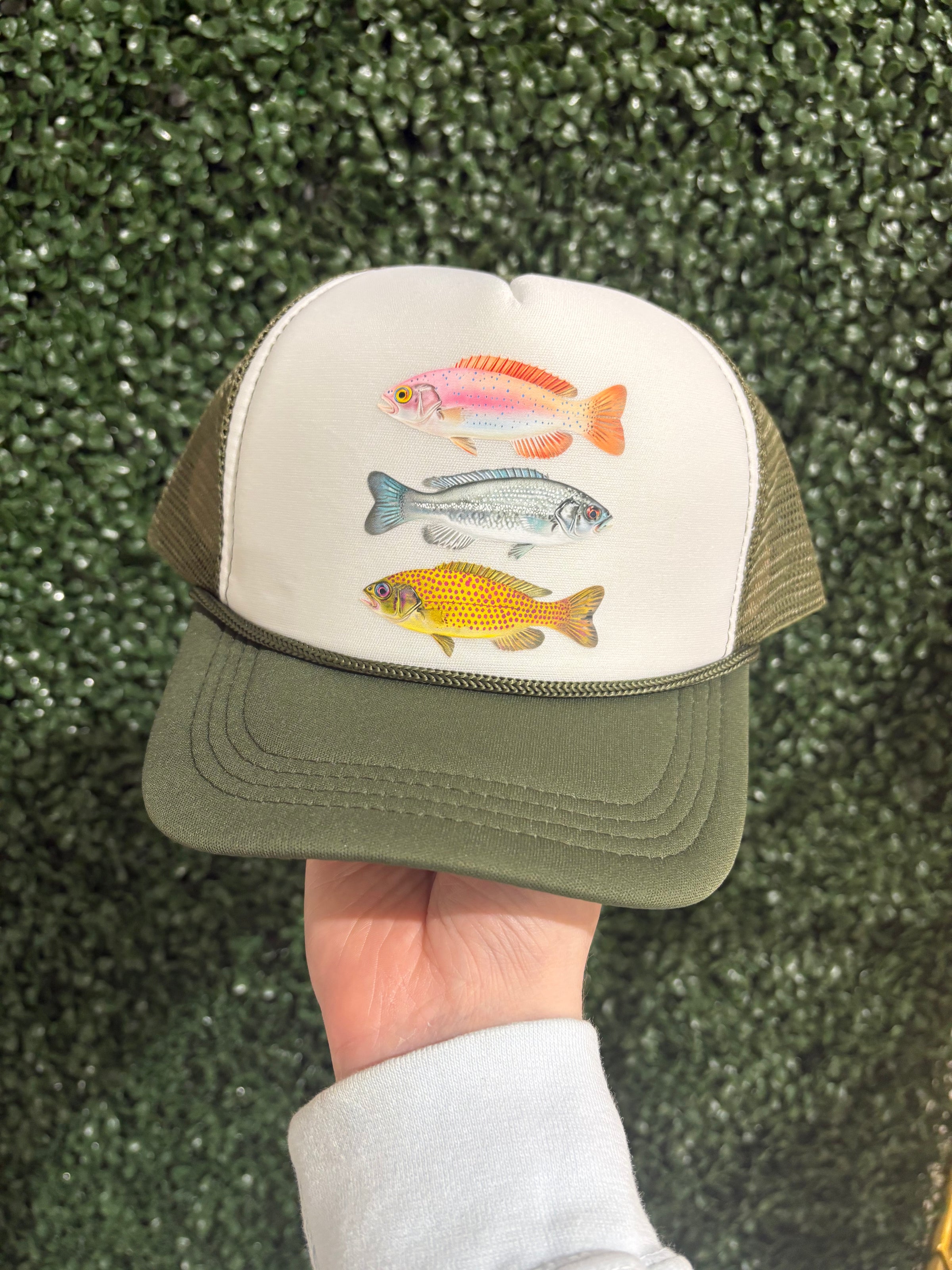 Three Colorful Ful Fish Hat
