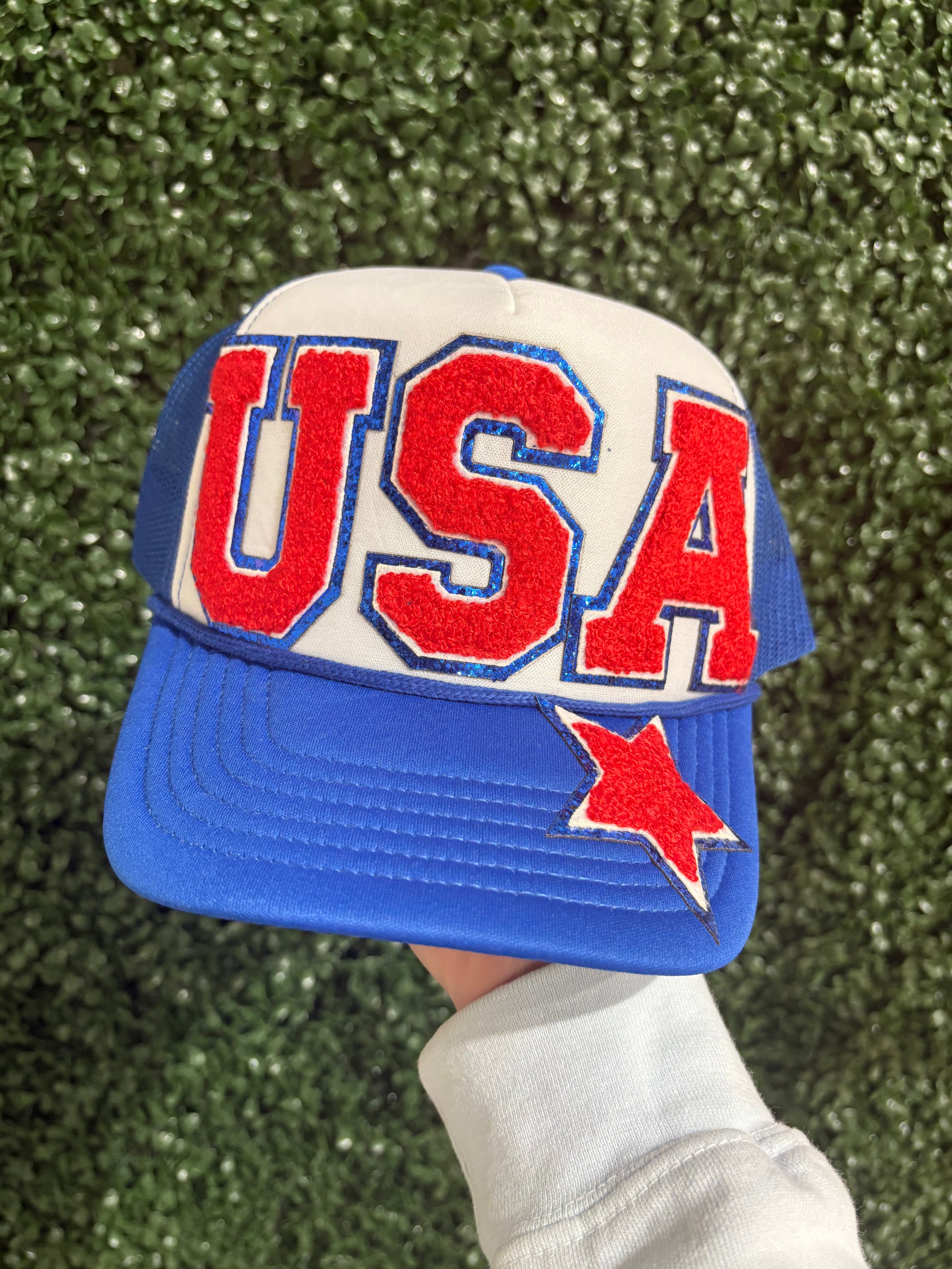 USA Chenille Hat