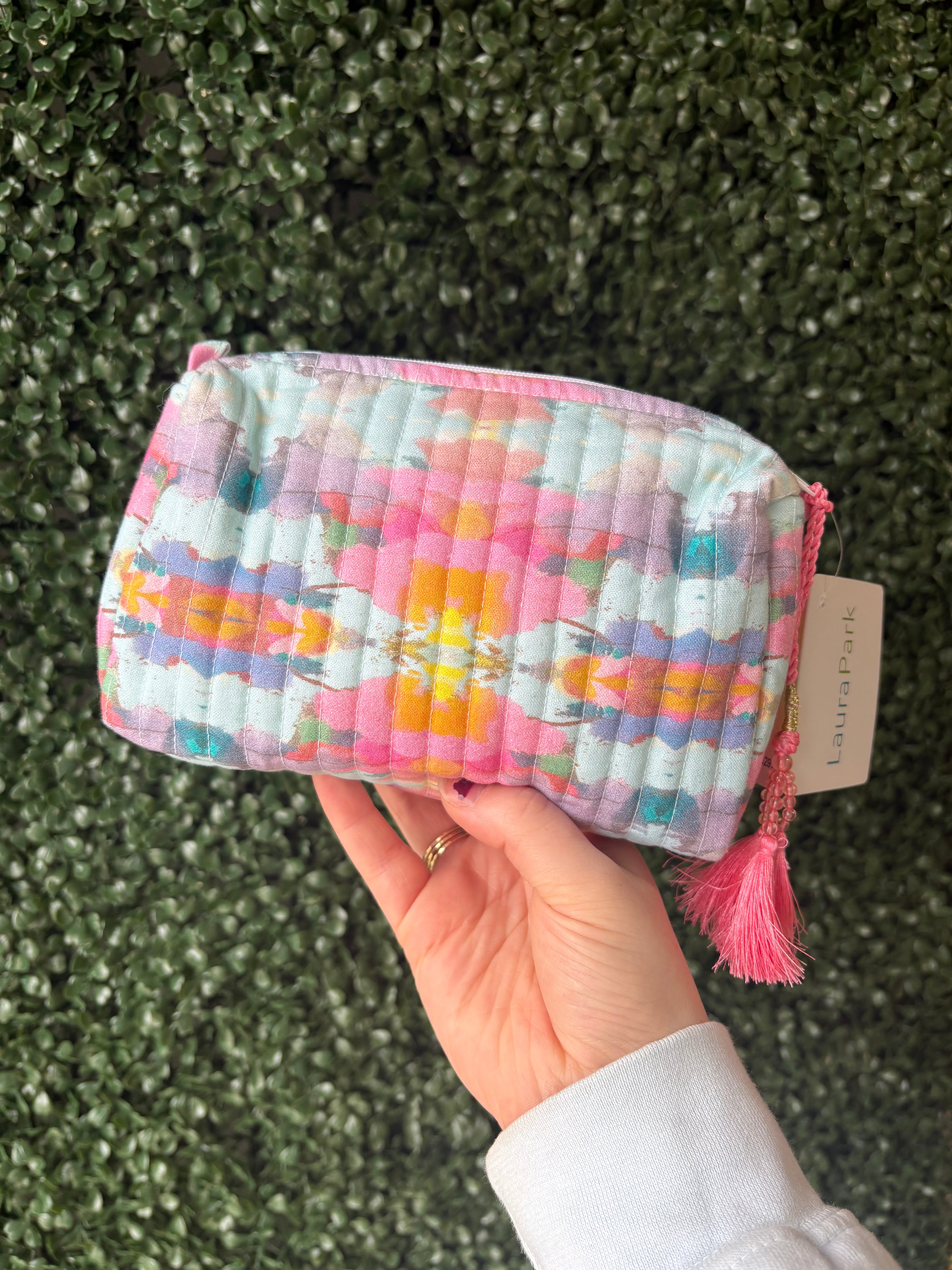 Laura Park Blue Multi Cosmetic Bag