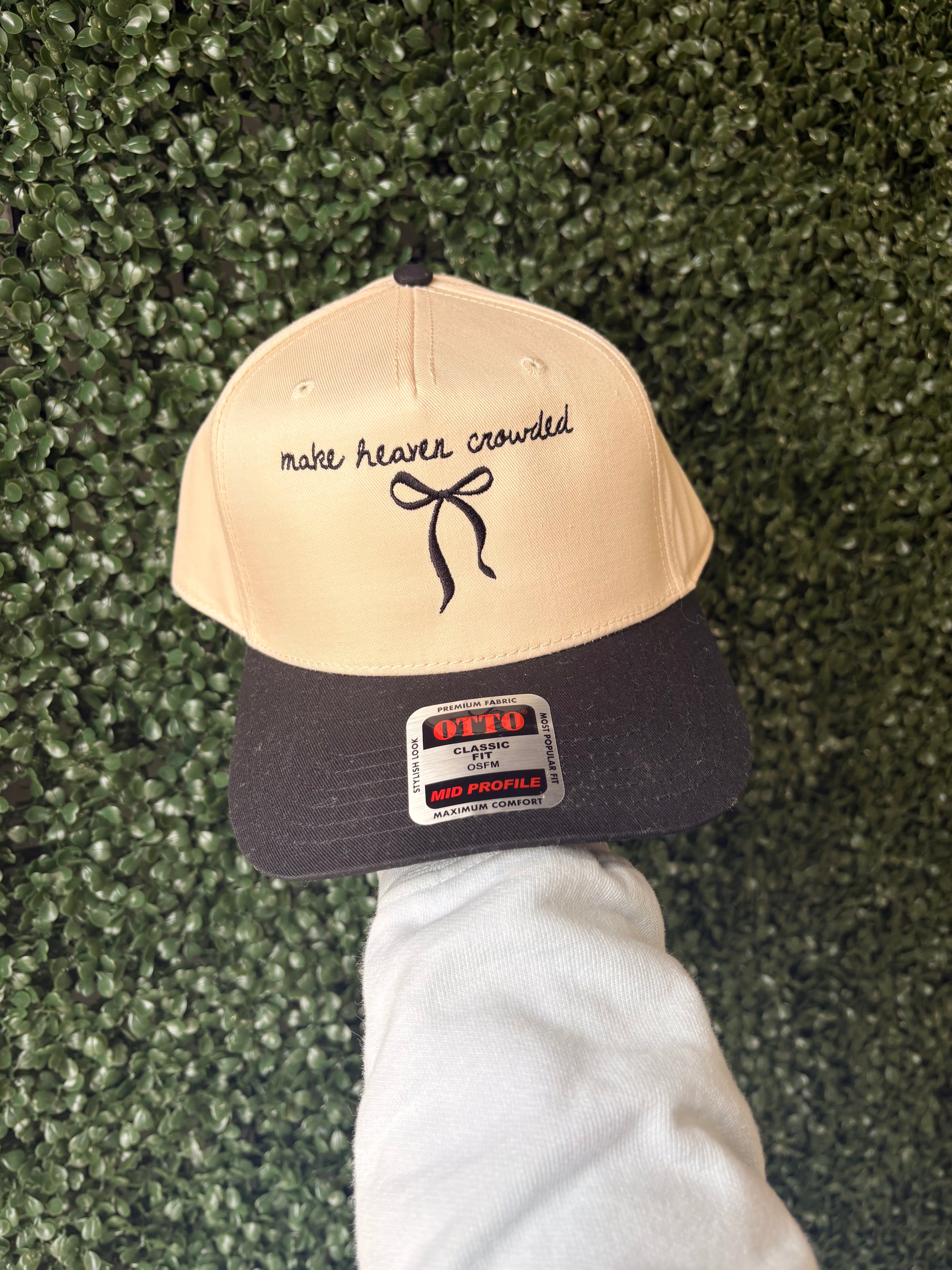 Black Make Heaven Crowded Trucker Hat