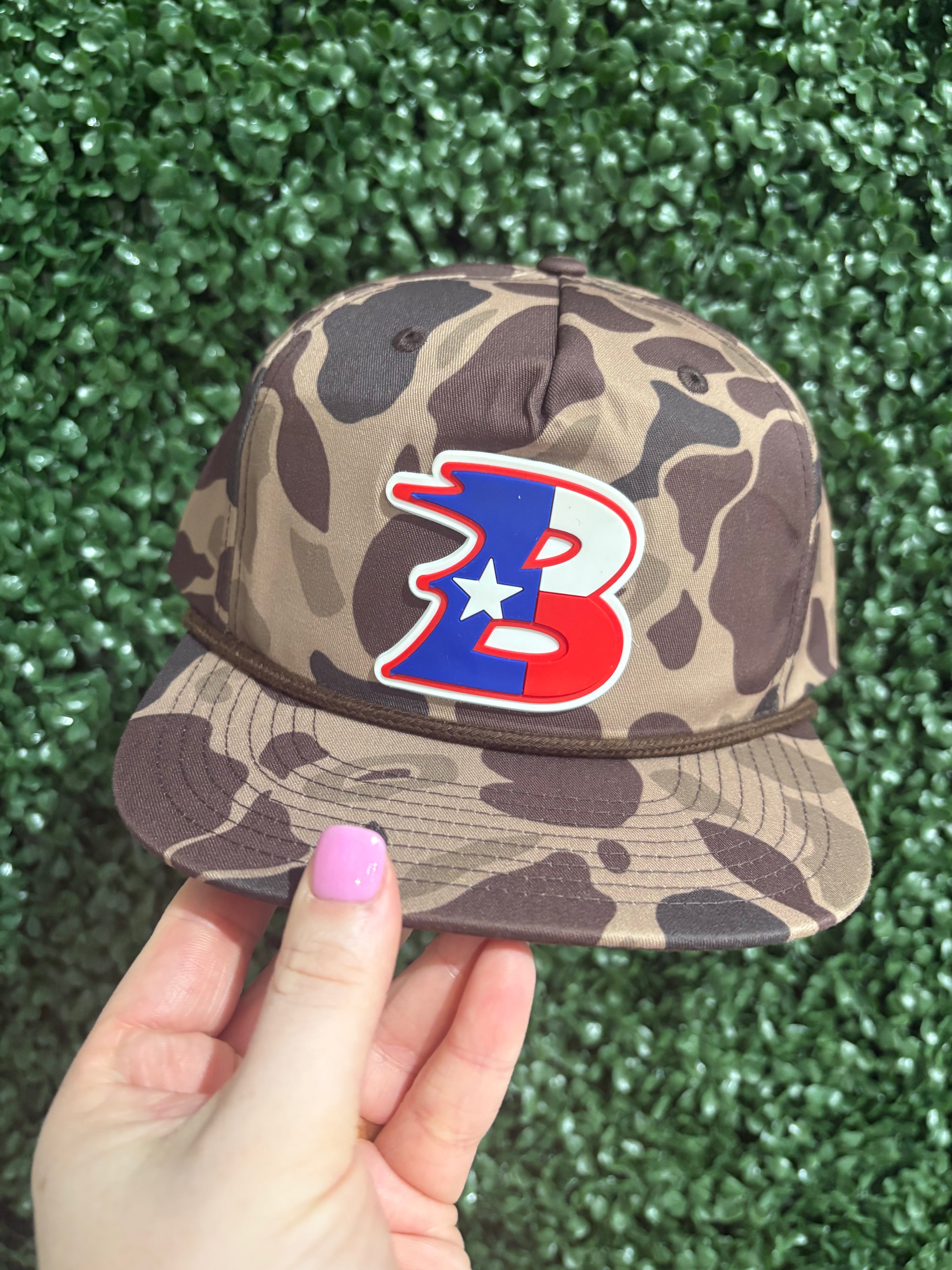 Bullard B Silicone Patch Richardson Rope Hat - Camo