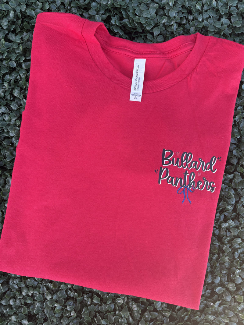 Preppy Bullard Panthers Front And Back Tee
