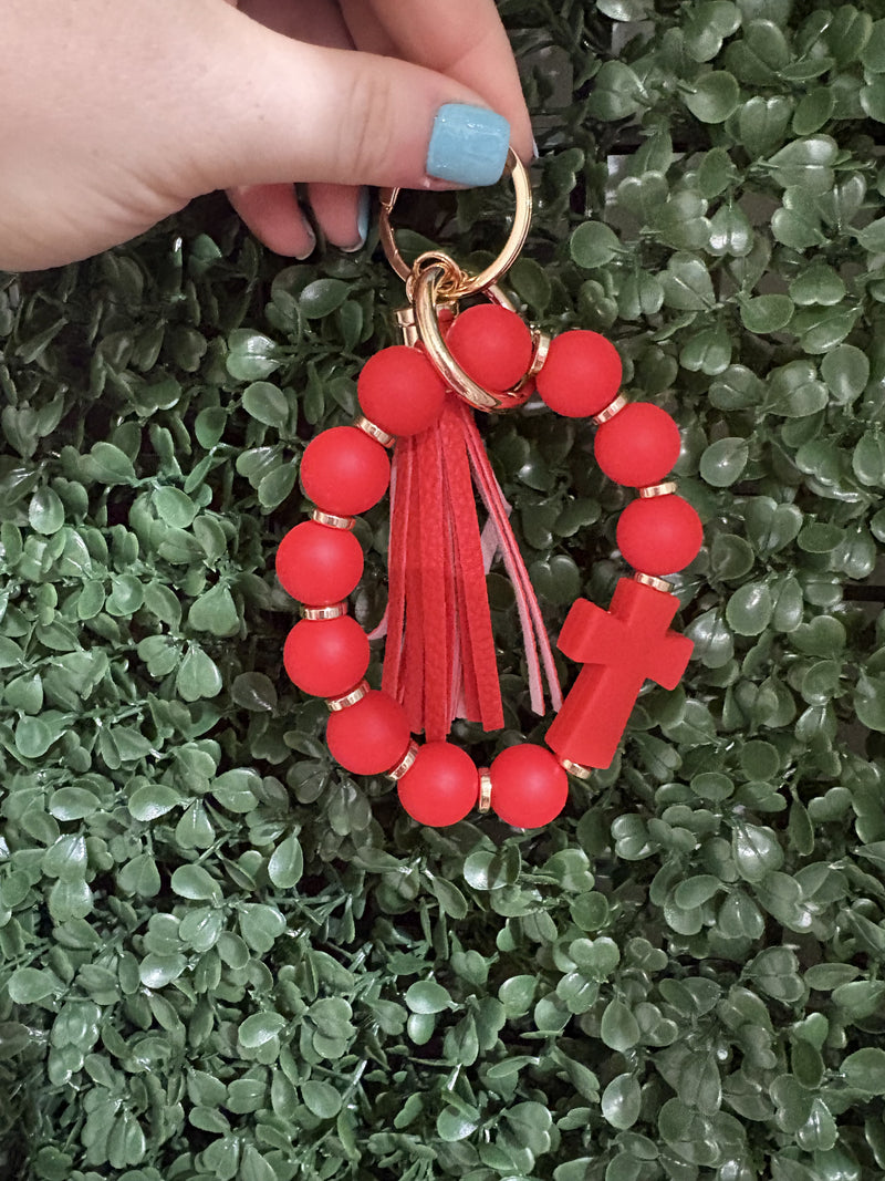 Red  Cross Keychain