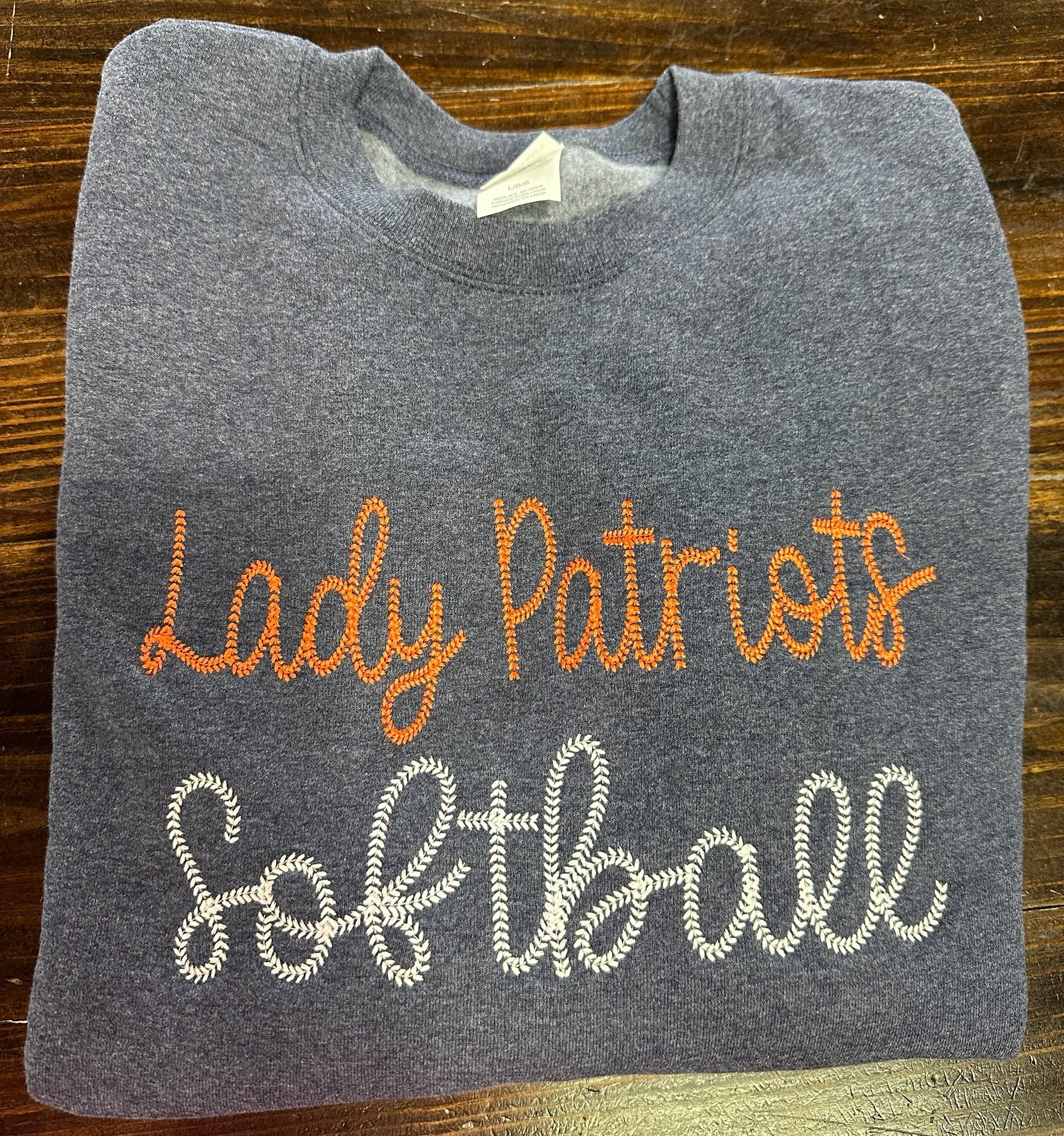 Lady Patriots Laces Sweatshirt