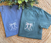 Bow Pocket Tee - Comfort Color