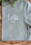 Customize it! Pocket Bow Monogram Gildan Tee